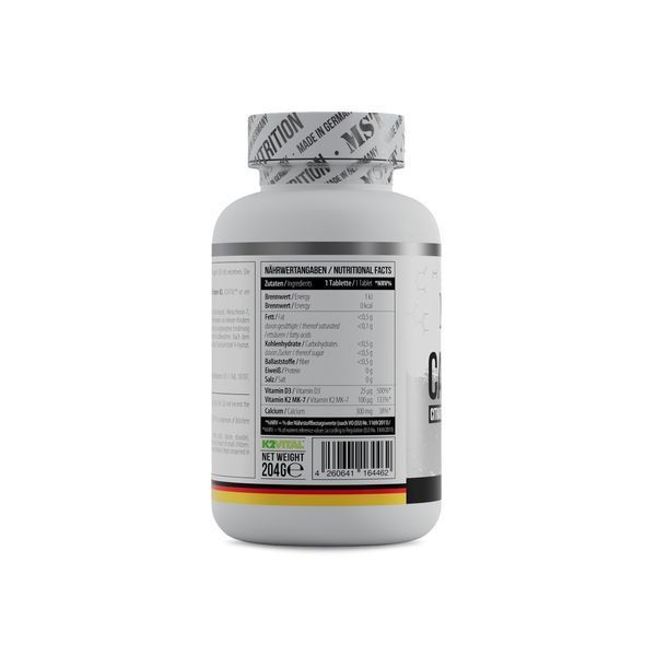 MST&reg; Calcium citrate Vitamin D3 + K2 MK7 120 tab 04594 фото