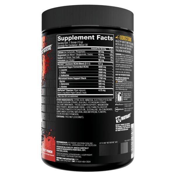 Mutant HARDCORE BCAA 390 гр 00234 фото