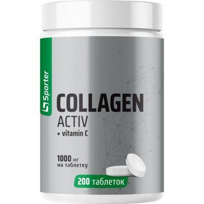 Sporter Collagen peptide - 1000 мг - 200 таб 01833 фото