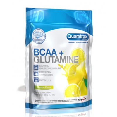 QUAMTRAX BCAA 2:1:1 + GLUTAMINE 500 гр 01082 фото