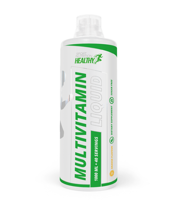 Healthy by MST&reg; Multivitamin Liquid | Жидкий витаминно-минеральный комплекс Апельсин 40 порций 1000 мл 00138 фото
