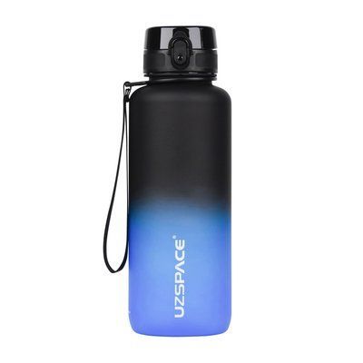 UZSPACE Uzspace Frosted Gradient Waterbottle 3056 (1,5 L, black/blue) 000030664 фото