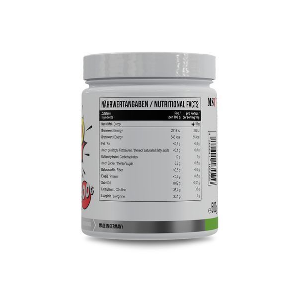 MST&reg; Amino PUMP Зелене Яблуко | Аргiнiн | Цитрулiн | 500 грам 000046 фото