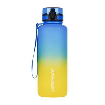 UZSPACE Uzspace Frosted Gradient Waterbottle 3056 (1,5 L, blue/yellow) 000030666 фото