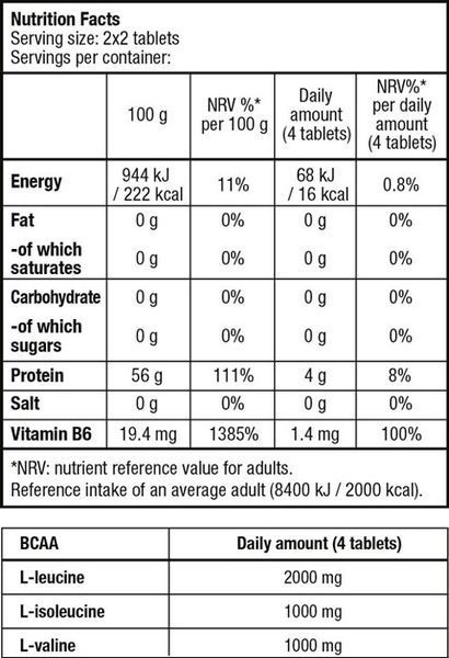 Biotech BCAA + B6 340 таб 01085 фото