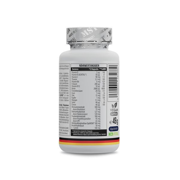 MST&reg; Hair Advanced Formula with Keratin 60 caps 058594 фото