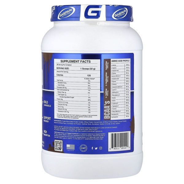 Gaspari Nutrition, Proven Blend (896г), протеїн із різних джерел білка, шоколад 06784 фото