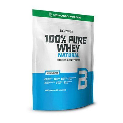 BioTech 100% Pure Whey Natural (1 kg, unflavoured) 000030100 фото