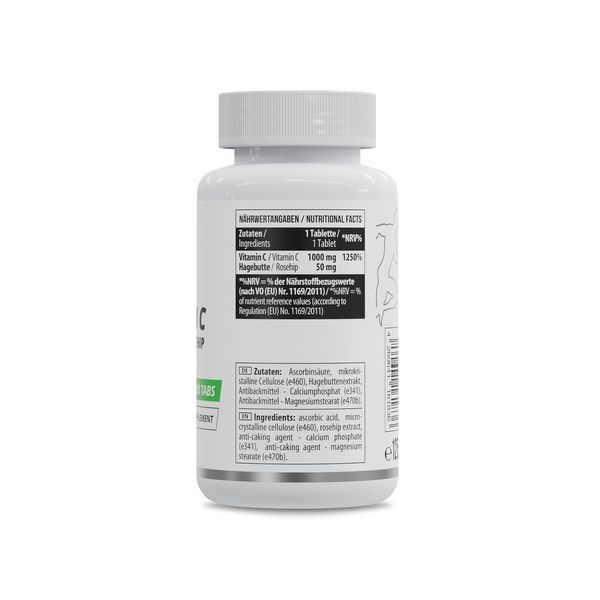 Healthy&reg; Vitamin C 1000 mg + Rosehip | Вітамін Ц з шипшиною 100 таблеток 000052 фото