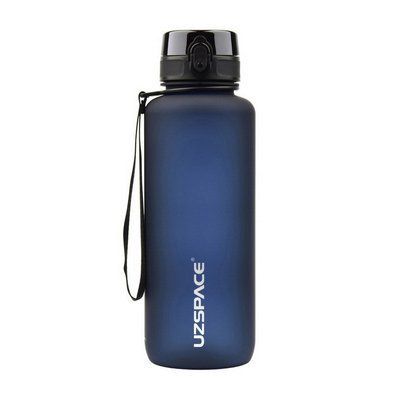 UZSPACE Uzspace Frosted Waterbottle 3056 (1,5 L, black/blue) 000030933 фото