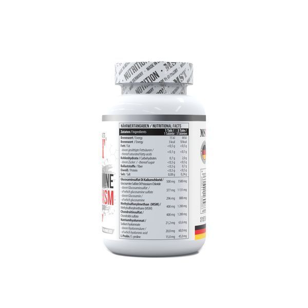 MST&reg; Glucosamine Chondroitin MSM + Hyaluronic Acid🧬 + L-Proline Глюкозамін Хондроїтин МСМ + Гіалуронова кислота + Пролін 90 таблеток 000103 фото