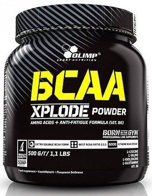 BCAA Olimp BCAA Xplode Powder, 500 грам Фруктовий пунш 01671 фото