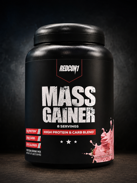 Гейнер Redcon1 Mass Gainer 2672 гр Strawberry 05879 фото