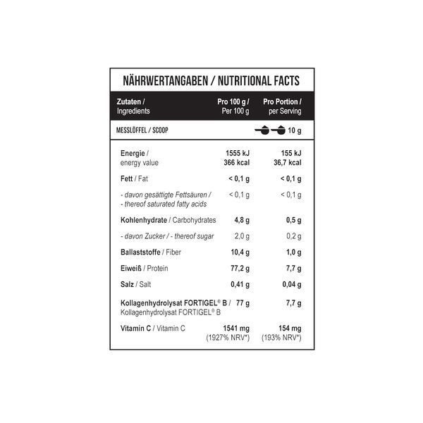MST&reg; Collagen Peptides Fortigel&reg; plus Vitamin C Orange 1000 g 01908 фото