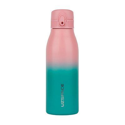 UZSPACE Uzspace Iron Gradient Waterboottle 4203 (600 ml, pink/blue) 000030938 фото