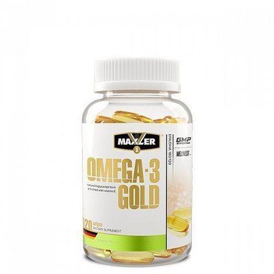 MAXLER_ Omega-3 Gold-120 softgels 00549 фото