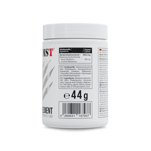 MST&reg; Berberine 500 mg 60 caps 06943 фото