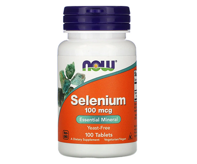 NOW FOODS SELENIUM 100 таб 01297 фото