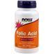 NOW Foods Folic Acid 800 mcg with Vitamin B-12 250 Taб 01247 фото 1