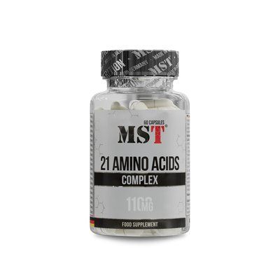 MST&reg; 21 Amino Acids 1100 mg 60 caps 04559 фото