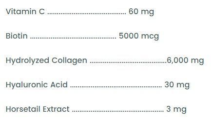 EARTHS CREATION DERMA COLLAGEN PLUS BIOTIN 6000 MG - 473 МЛ 00600 фото