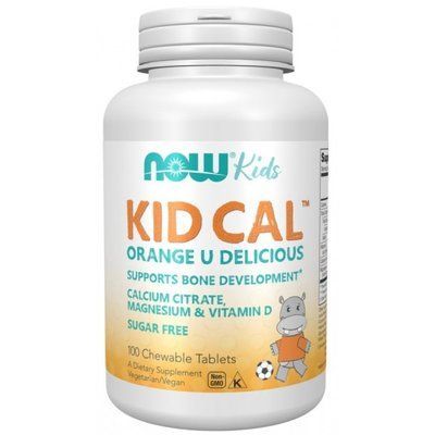 NOW Foods KID-Cal Mag VitD - 100 жов таб 01970 фото
