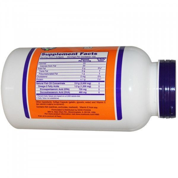 NOW FOODS SUPER OMEGA EPA 1200 МГ 00559 фото
