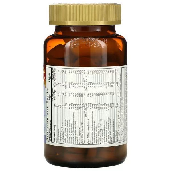 Solgar Kangavites Complete Multivitamin & Mineral 120 жувальних таблеток 01973 фото