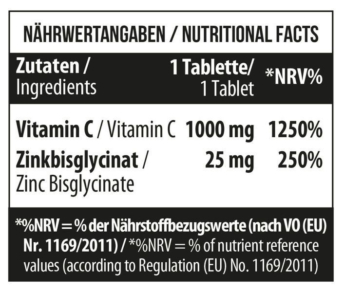 MST&reg; VITAMIN C 1000 + ZINС CHELATE 100 таб 000069 фото