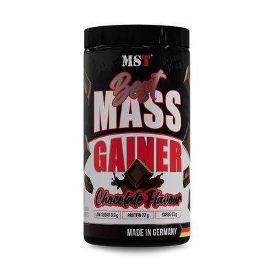 MST&reg; BEST Mass Gainer Chocolate Гейнер Шоколад 10 порцій 1000 грамів 01924 фото