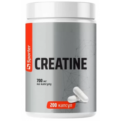 Sporter Creatine monohydrate - 200 капс 07563 фото
