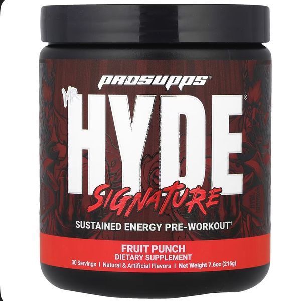 ProSupps, Mr. Hyde&reg;, фірмовий передтренувальний засіб, фруктовий пунш, 216 г 04678 фото