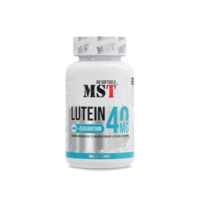 MST&reg; Lutein 40 mg + zeaxanthin 2 mg | Лютеин и Зеаксантин для глаз 60 капсул 00115 фото