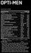 OPTIMUM NUTRITION OPTI - MEN  90 таб 00265 фото 5