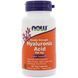 NOW FOODS HYALURONIC ACID 100MG 2X PLUS 60 VCAPS 00760 фото 1