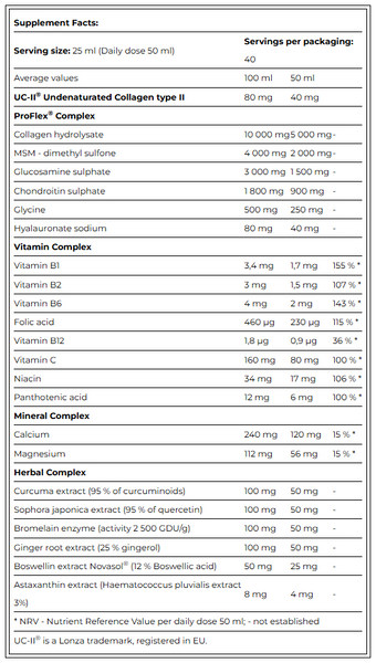 Amix ProFlex&reg; Collagen + UC-II&reg; Liquid 06979 фото