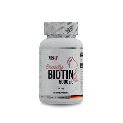 MST&reg; Beauty BIOTIN Біотин 5000 mg 100 таблеток 00912 фото