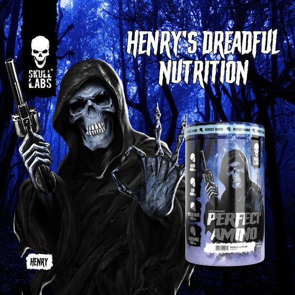 Skull Labs Perfect Amino (450 g) Чорна смородина-ананас 01364 фото