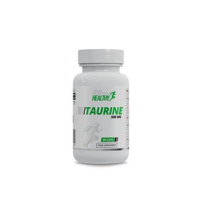 Healthy&reg; Taurine 500 mg 60 capsules | Healthy&reg; Таурин 500 мг 60 капсул 04555 фото