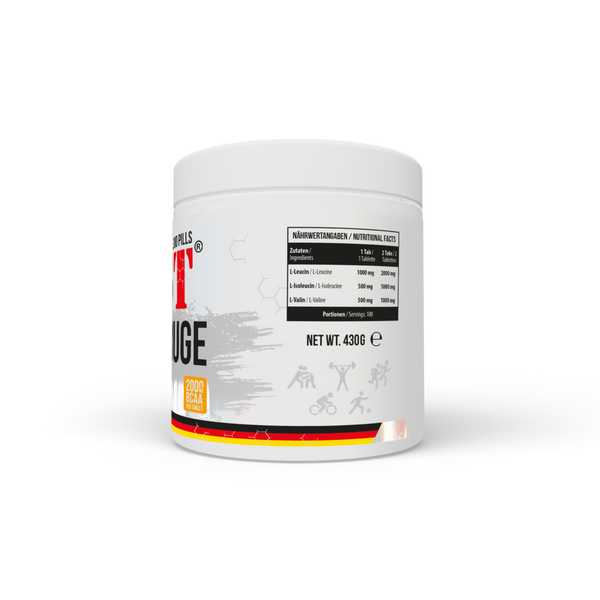 MST&reg; BCAA Huge 200 таблеток | 2 грамма BCAA в одной таблетке 00124 фото