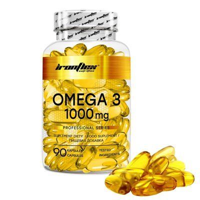 Ironflex Omega 3 1000 мг 90 капсул 01475 фото
