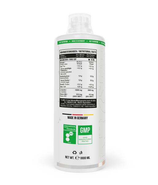 MST&reg; Liquid L-Carnitine 100.000 Зниження ваги Рідкий Карнітін 1000 мл 000089 фото