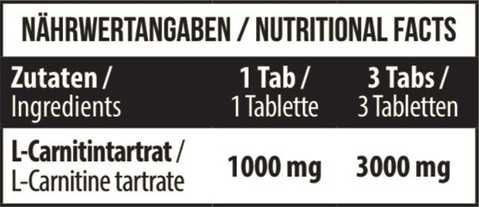 MST L-Carnitine 1000 mg 90 000090 FLEX MST L-Carnitine 1000 mg 90 000090 FLEX