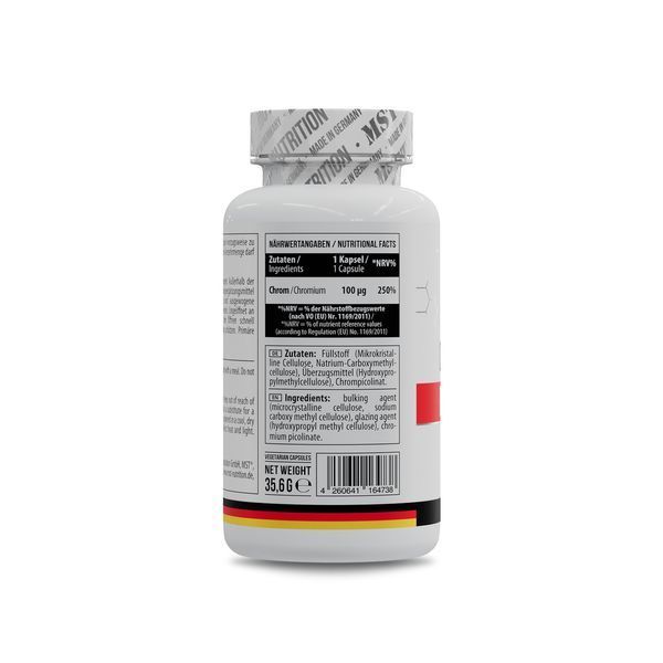 MST&reg; Chromium picolinate 100 caps 016444 фото