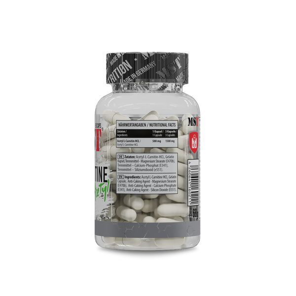 MST&reg; L-Carnitine Acetyle Зниження ваги &ndash; Карнітин Ацетил 90 капсул 000091 фото