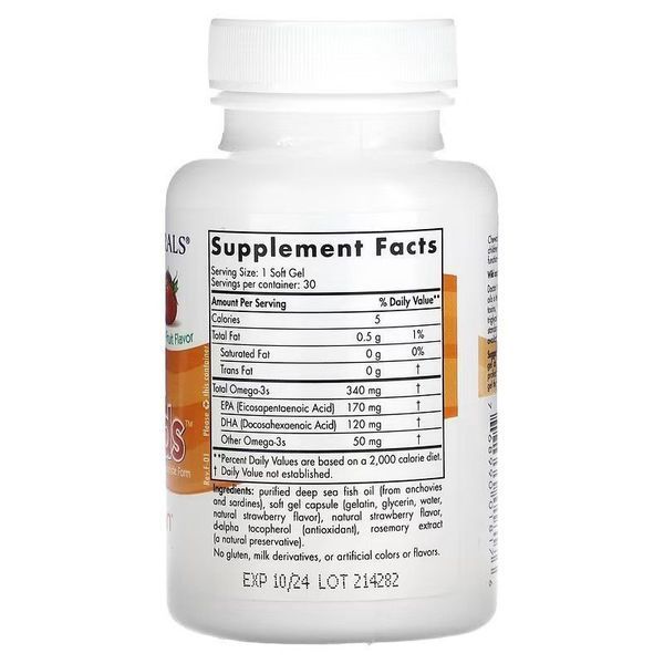 Nordic Naturals Daily Omega Kids 30 softgels 01944 фото